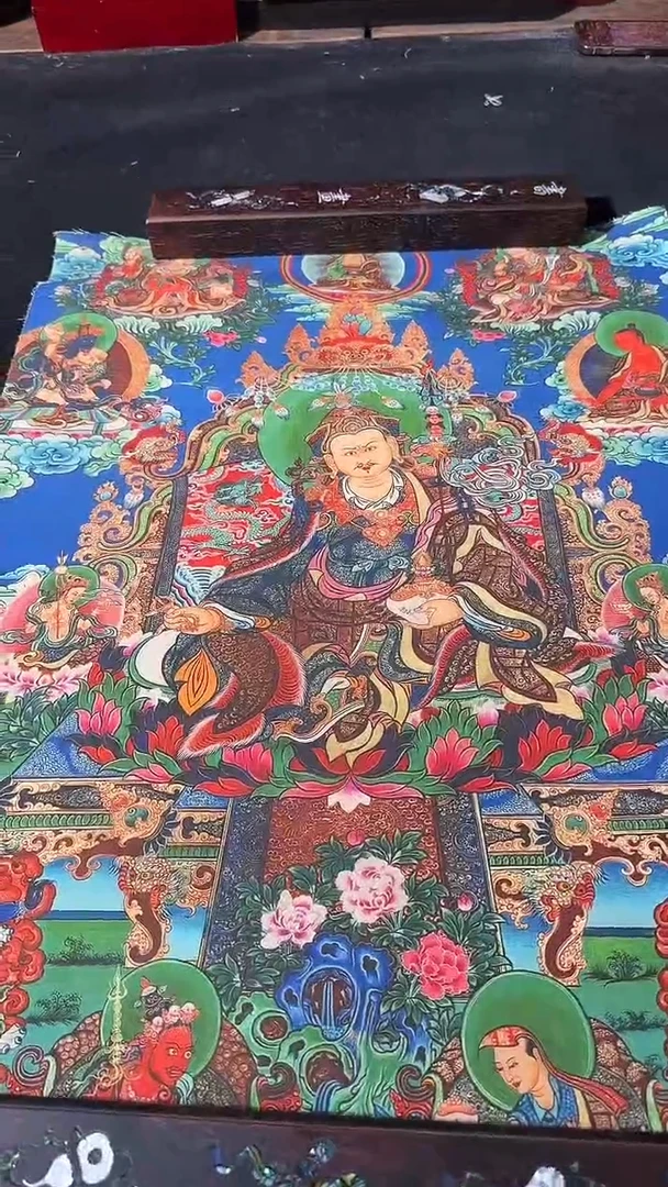 卷轴画藏式珍藏彩绘艺术馆103