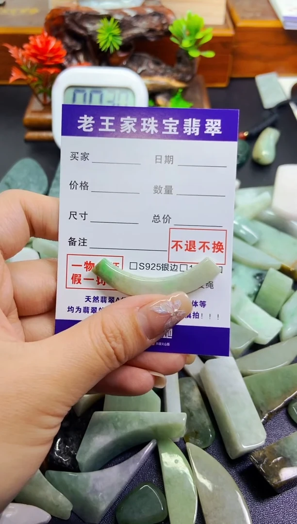 【闪购商品】翡翠颈饰未镶嵌料子
