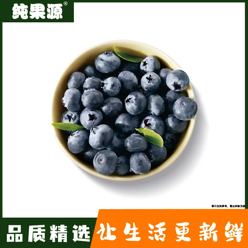 【纯果源小时达】（活动）蓝莓18mm【两盒装/净含量250g】