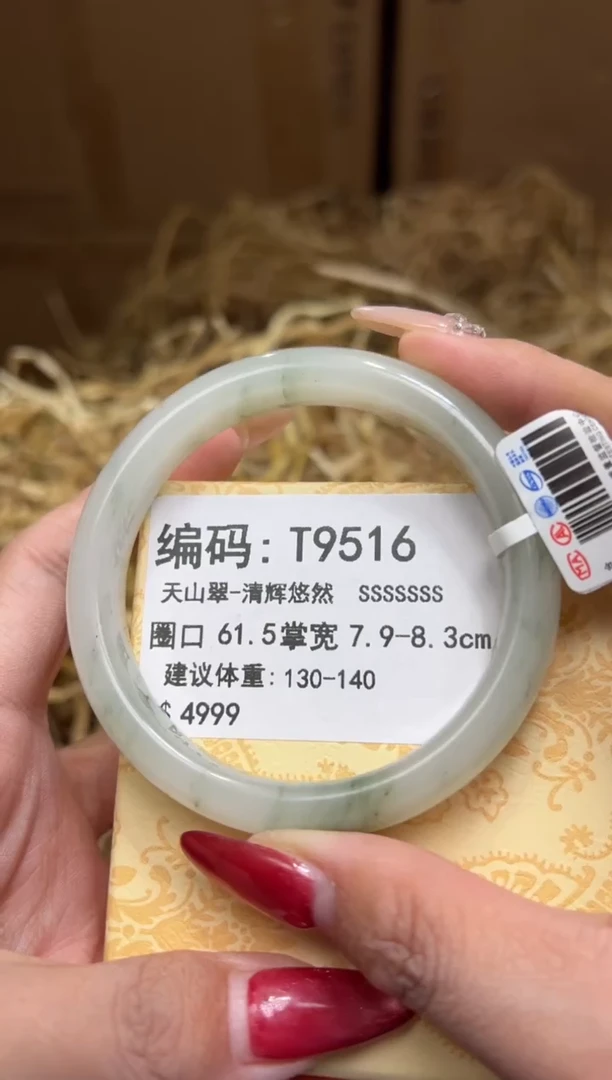 未镶嵌手镯石英质玉T9516