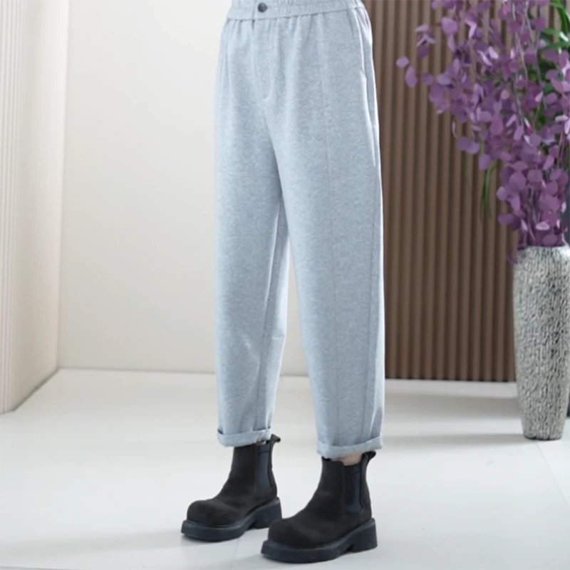 液态棉灯笼哈伦裤舒适亲肤百搭显瘦春季新款休闲裤子女