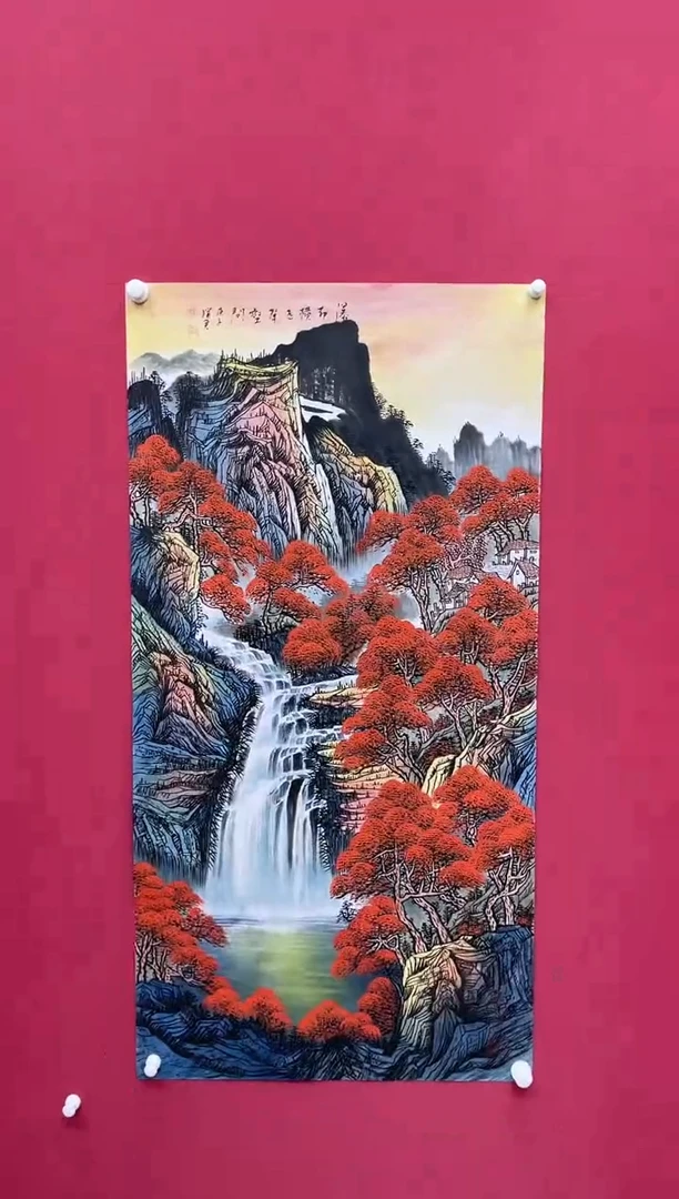 【闪购商品】国画吴-四尺山水/无框/W