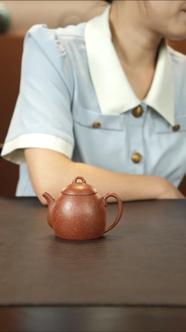 茶壶紫砂陈永亮 8目粗砂降坡 秦权