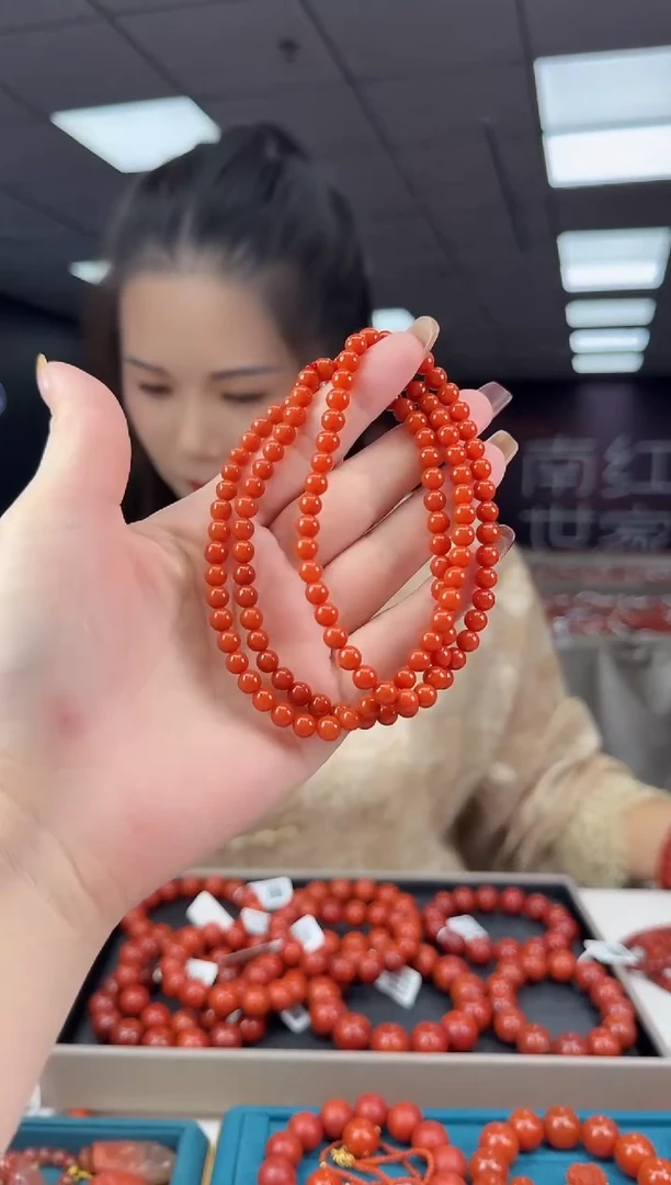 未镶嵌珠串南红玛瑙多样发其一/5/991191001580