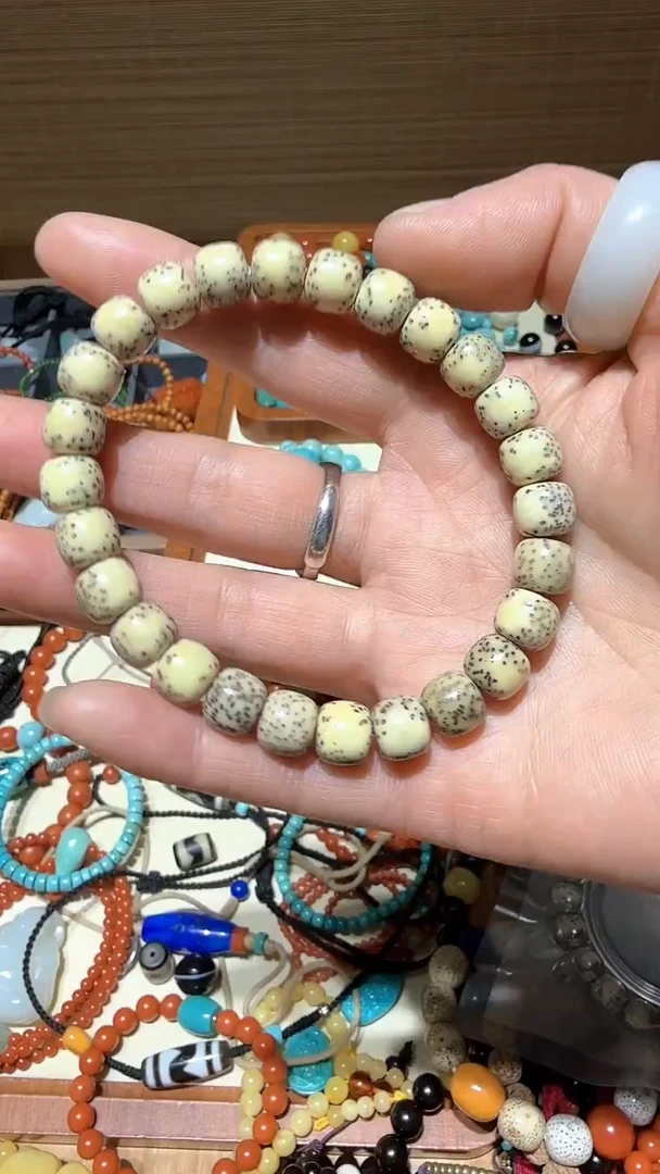 手串星月菩提精品大留白