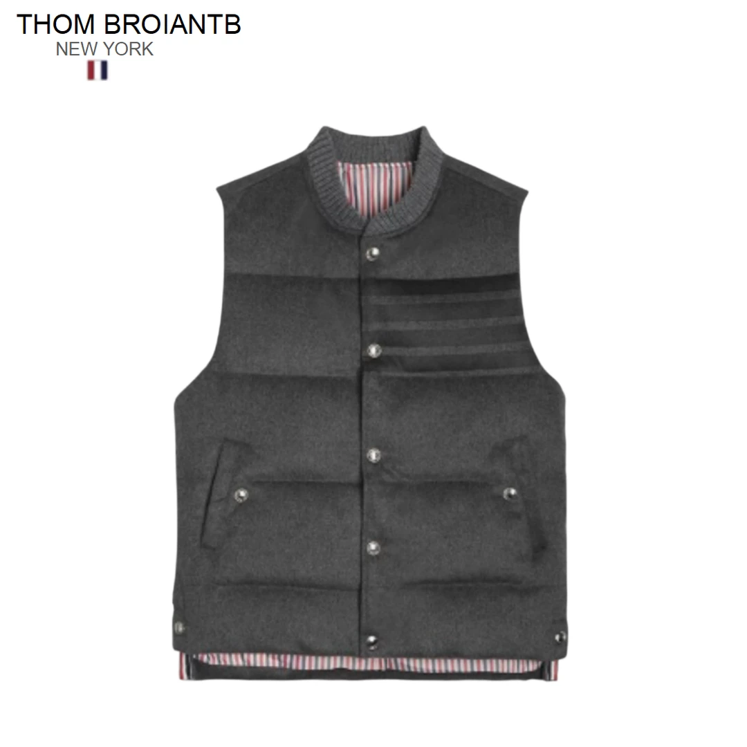 THOM BROIANTB【官方正品】TB羽绒马甲休闲保暖秋冬圆领外套