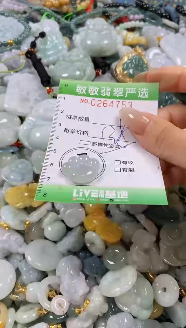 翡翠未镶嵌颈饰闪购0264753多样性发其一