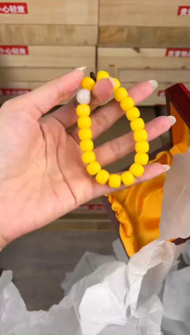 大唐红文玩阁黄玉菩提链接@@l052