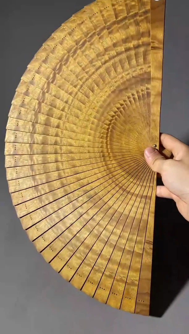金丝楠632号26cm小叶桢楠扇子