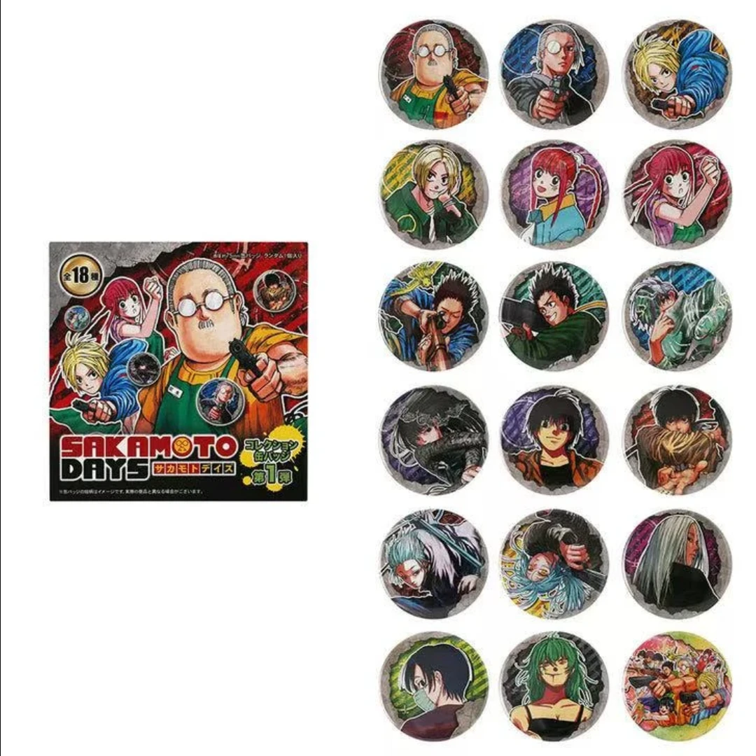 【漫心坊】坂本日常 原画吧唧 一弹 二弹