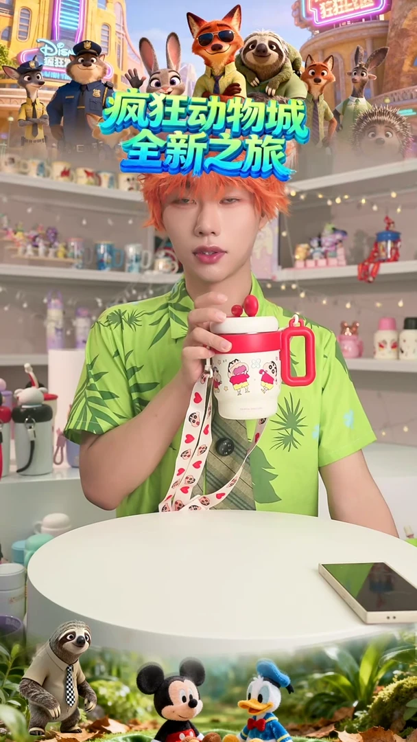 316L不锈钢蜡笔小新保冷冰霸杯子办公