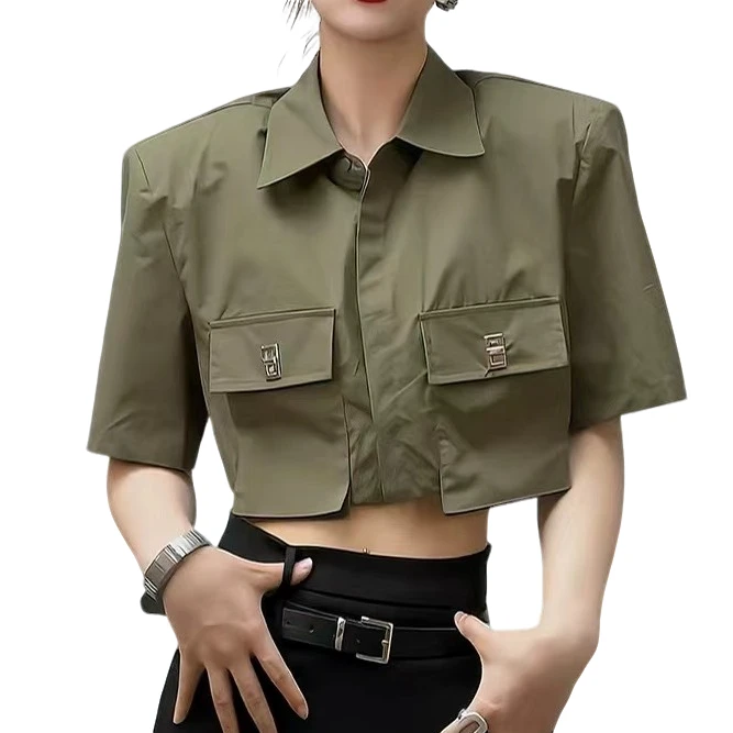 【小依专享】C332026X百搭薄款衬衫时尚衬衣女-2026