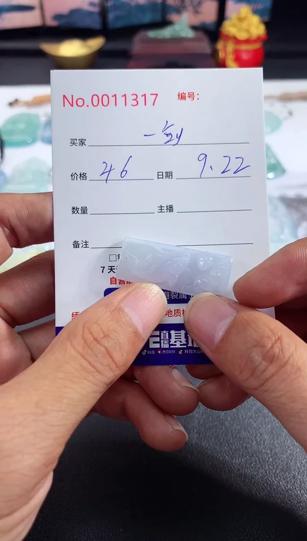 颈饰未镶嵌翡翠一**涯一
