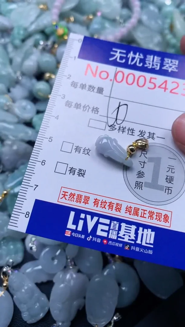 颈饰未镶嵌翡翠5423