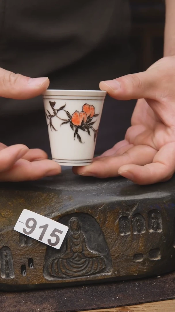 甘石陶艺手绘系列915