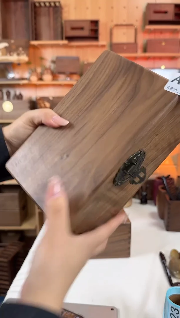 木816北美黑胡桃文玩盒空盒子款