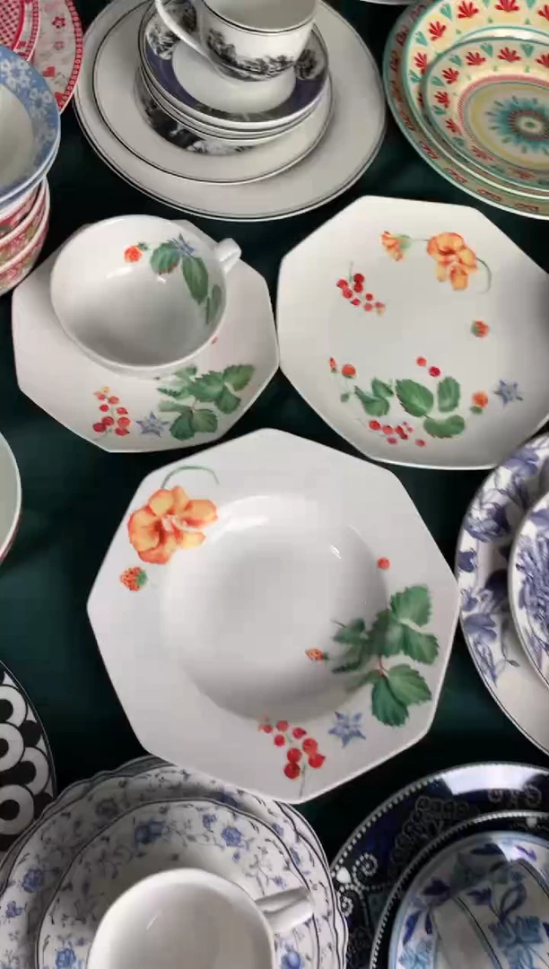 瓷片CC055陶瓷没有完美无瑕4件套