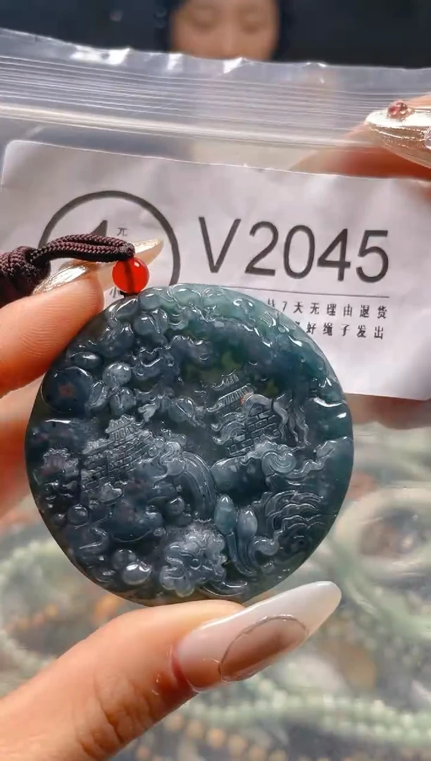 【闪购商品】翡翠颈饰未镶嵌/V/翡翠A货一图一物