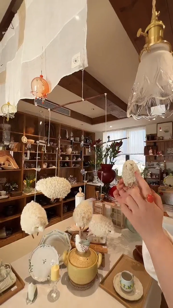 茶道摆件0000小羊挂饰3050