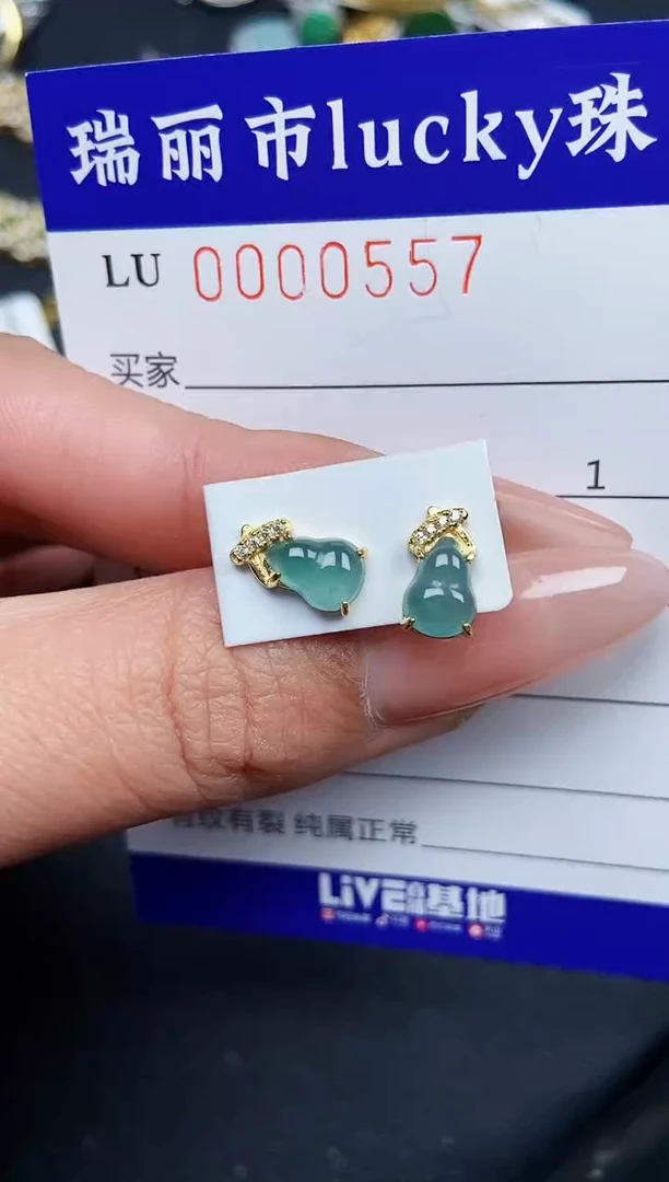 【闪购商品】翡翠颈饰银S925镶嵌0557