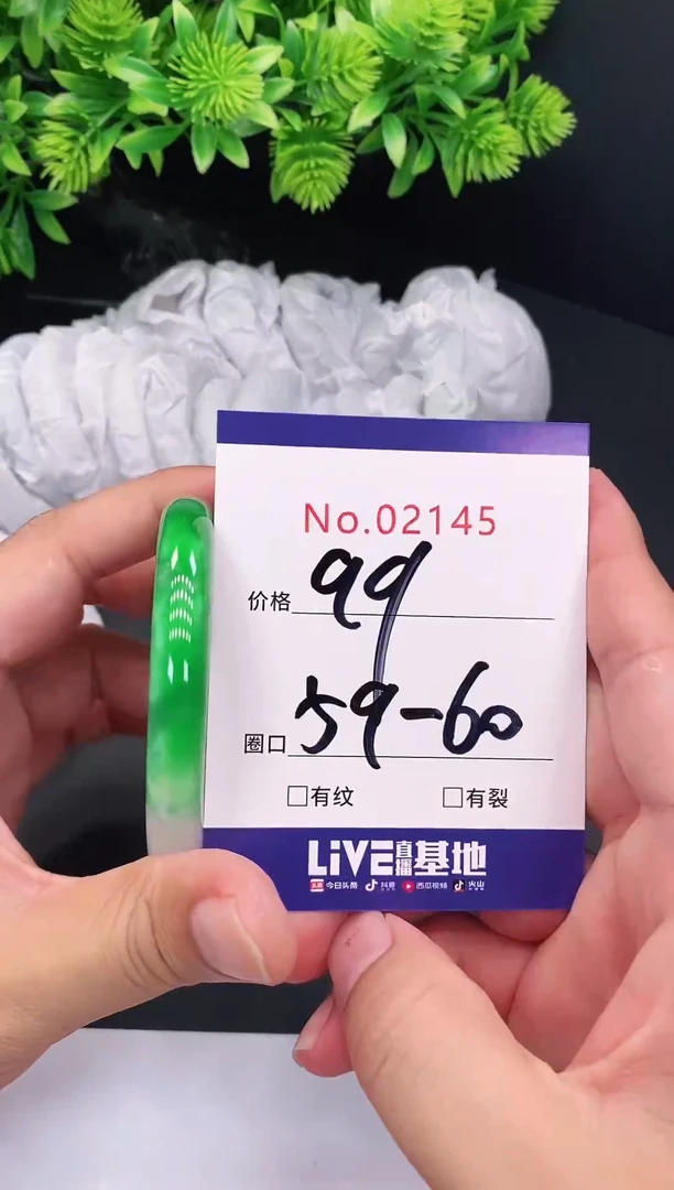 未镶嵌手镯翡翠2145