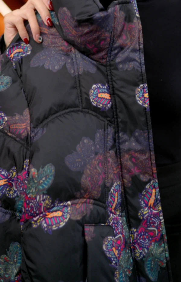 【甄选大朵鸭绒】2025杭州原版正品保暖气质修身羽绒服ZF-R060-YJYC