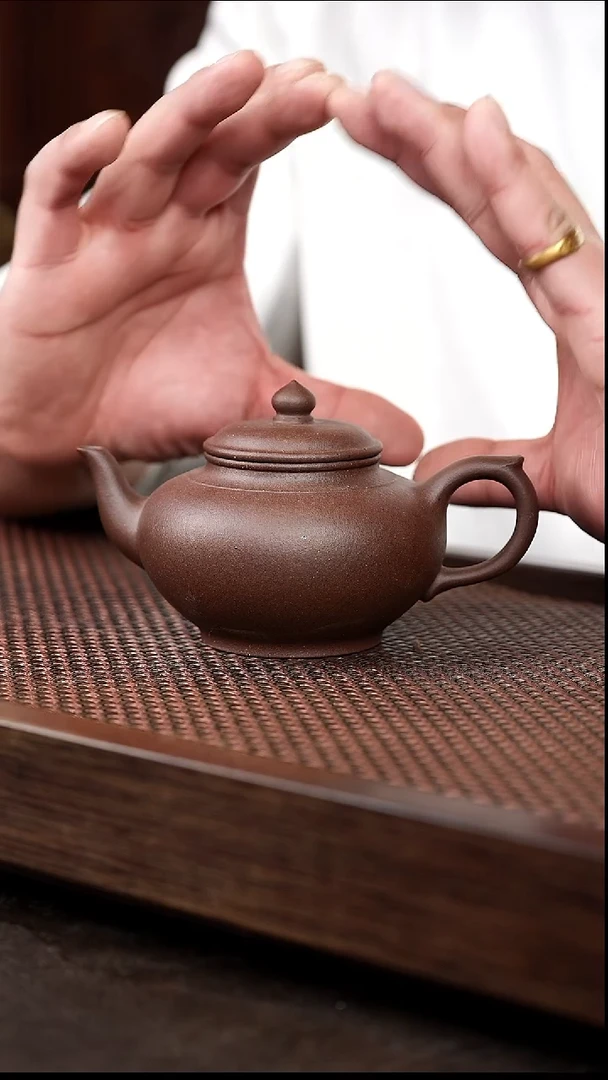 茶壶紫砂紫泥笑樱