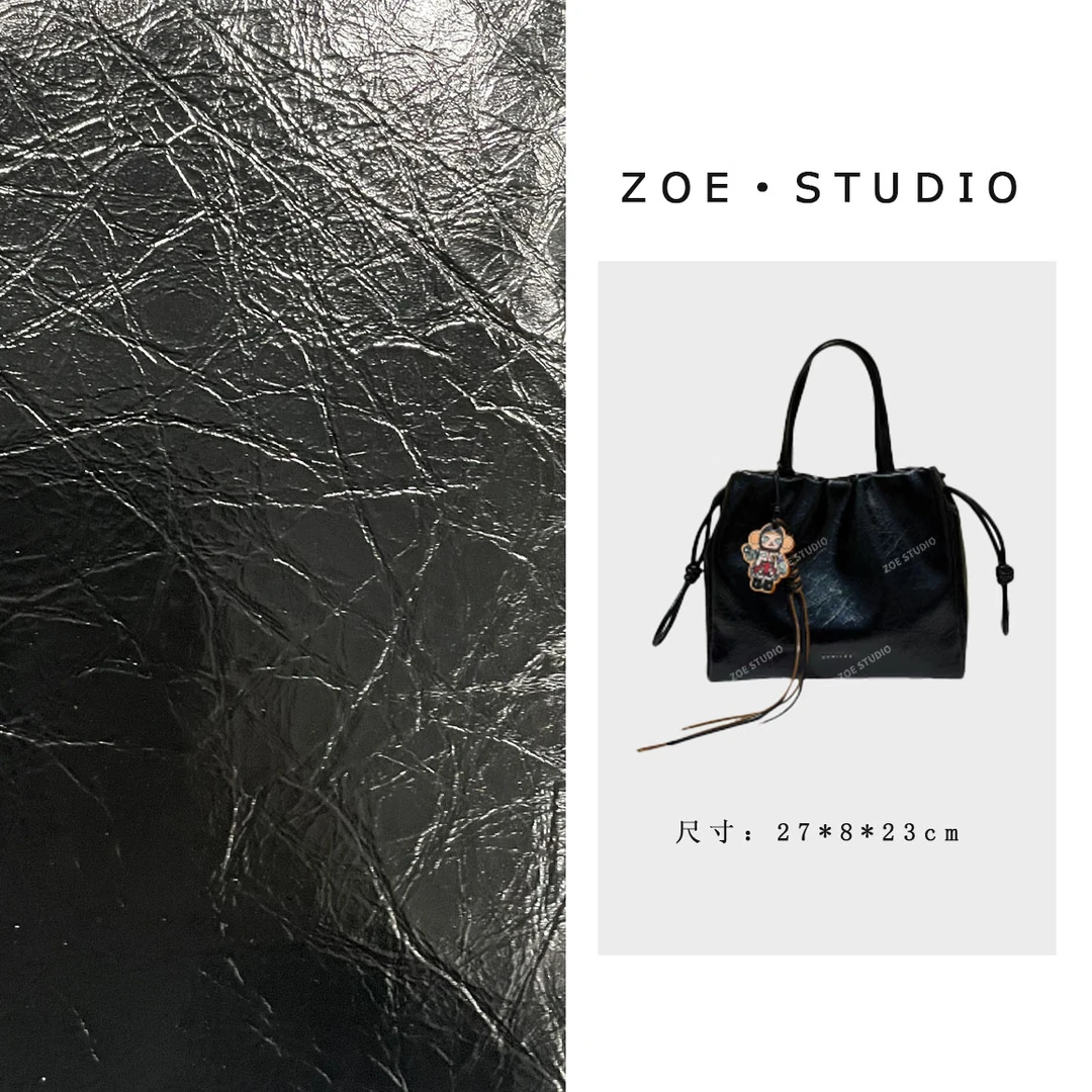 【佐伊甄选】QYX-81391-黑色时尚女士小众秋冬小方包网红洋气休