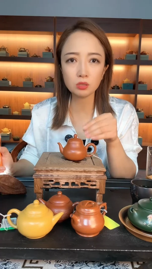 茶壶紫砂小煤窑朱泥小品梨形