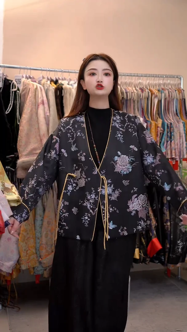 清仓孤品不退不换君子纤新中式女装
