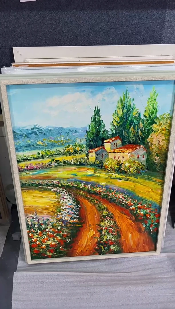 【闪购商品】油画52号 60*80 田园-手绘油画