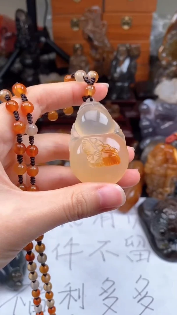 【闪购商品】玛瑙/玉髓颈饰未镶嵌AA