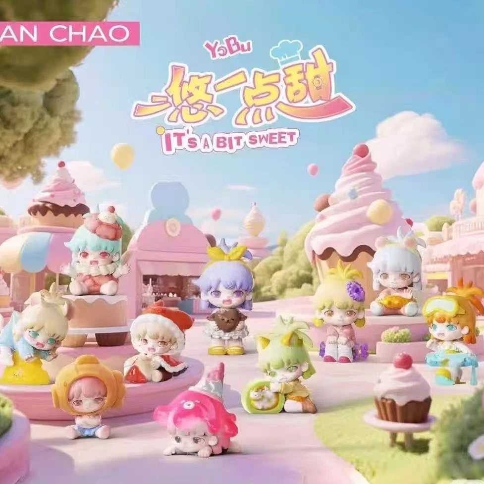 101拆盒【悠布一点甜】系列盲盒桌面摆件