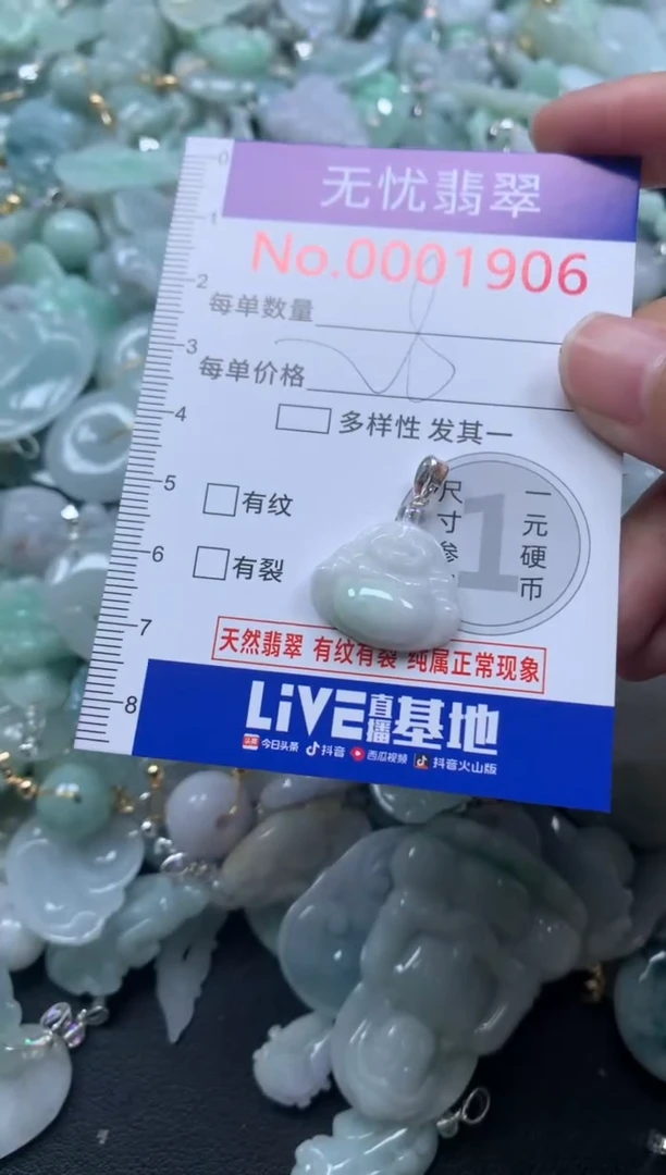 颈饰未镶嵌翡翠1906