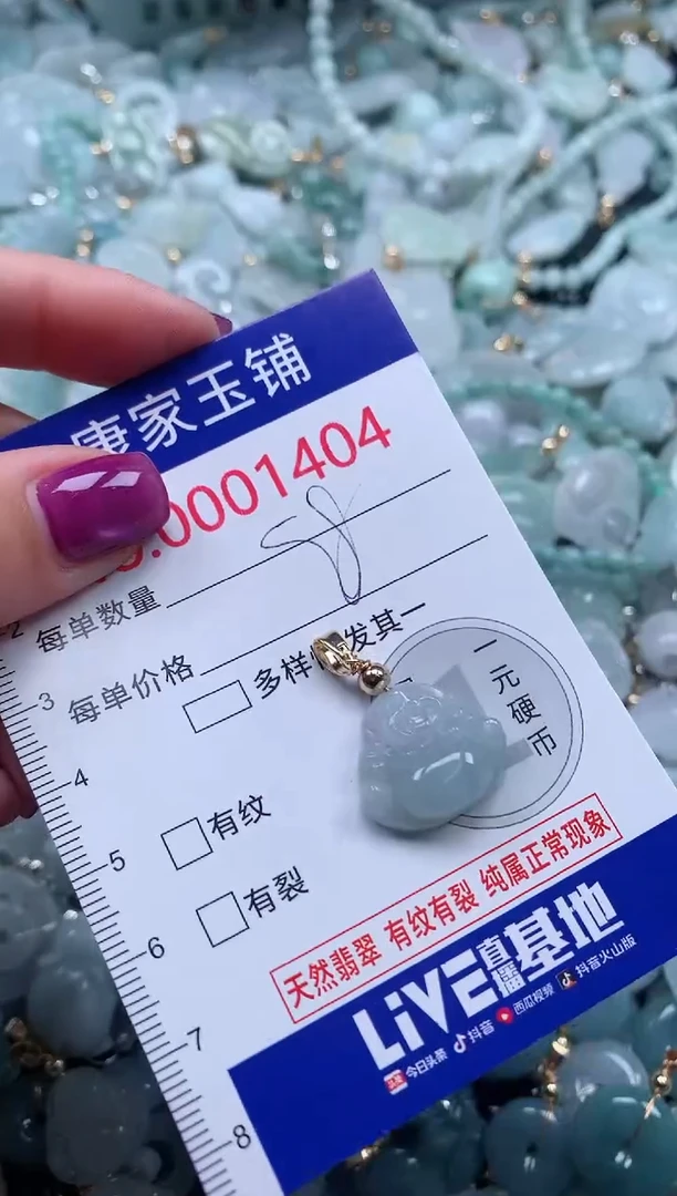 颈饰未镶嵌翡翠1404
