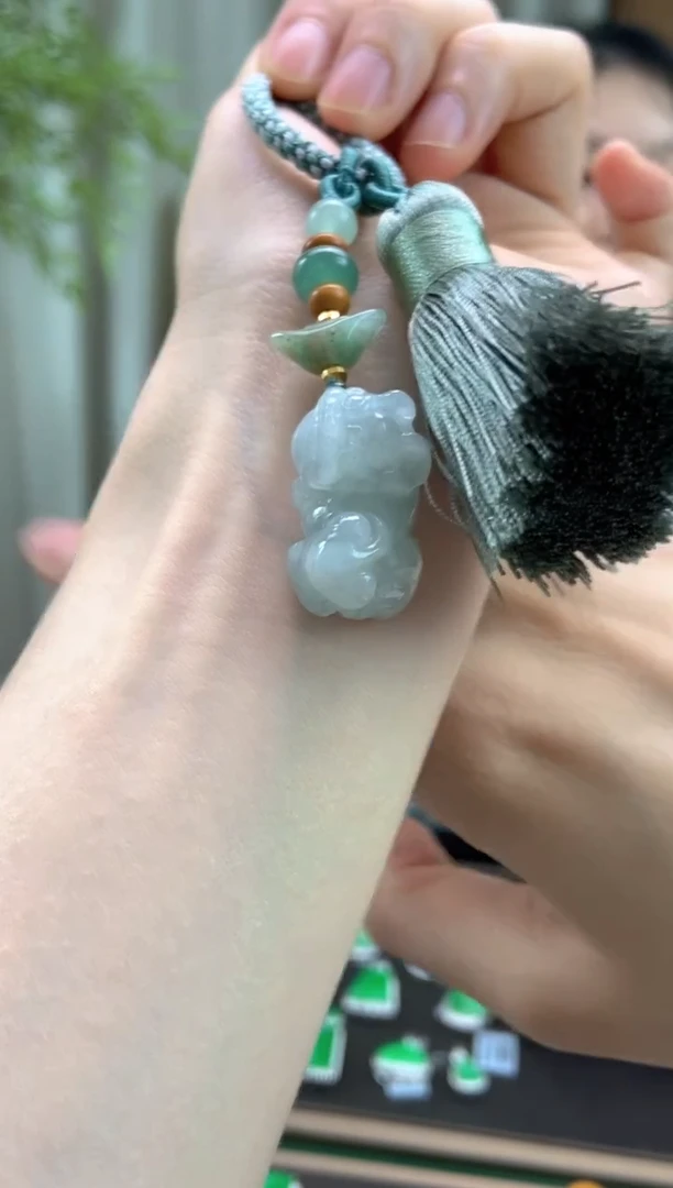 翡翠未镶嵌吊坠(不含链)翡翠包挂