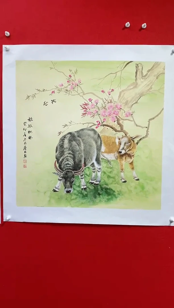 【闪购商品】国画lqy3108杰李庆友作品