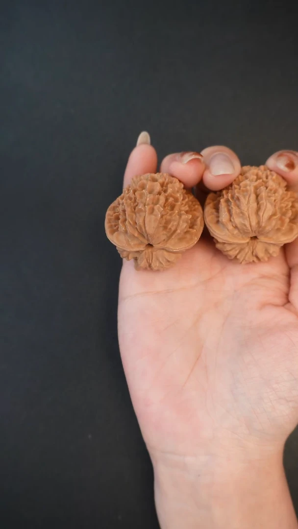 把件文玩核桃39mm全品王勇官帽