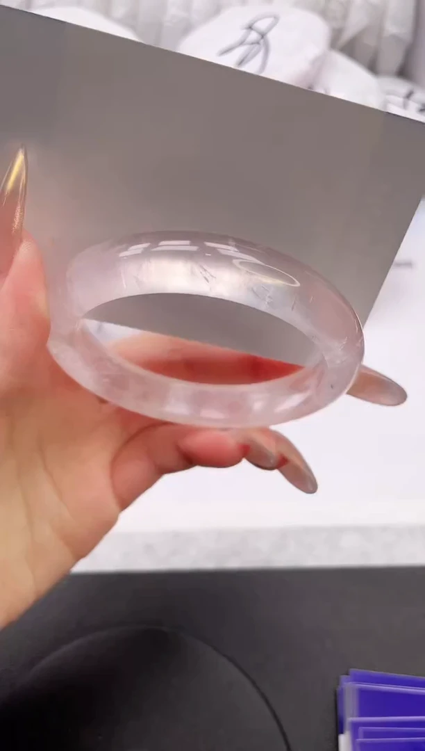 【闪购商品】石英质玉手镯未镶嵌10K126-56