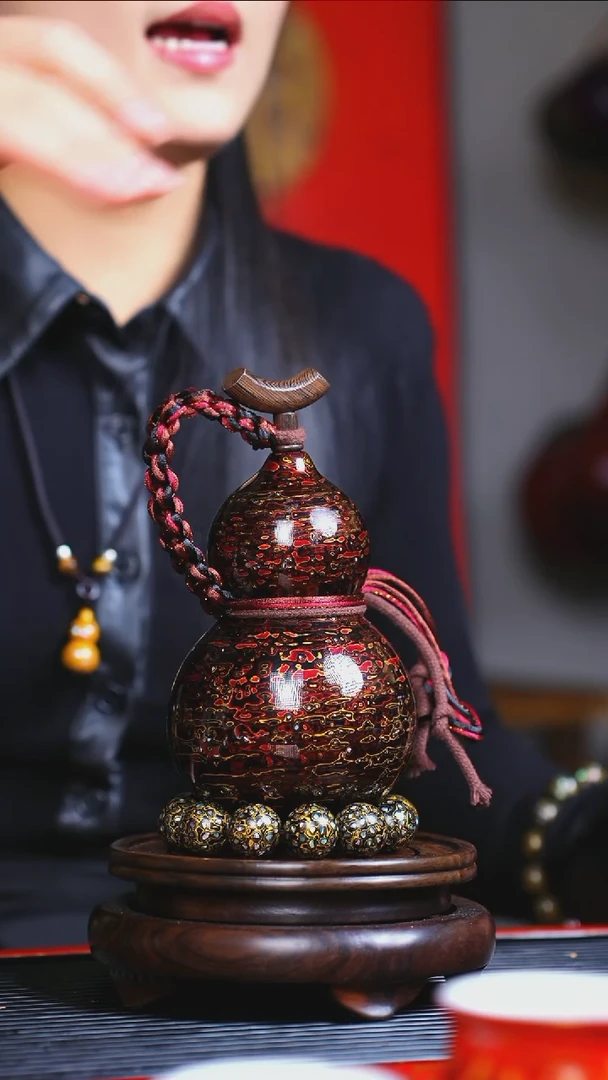 【闪购商品】JL103过年礼臻选大漆酒葫芦