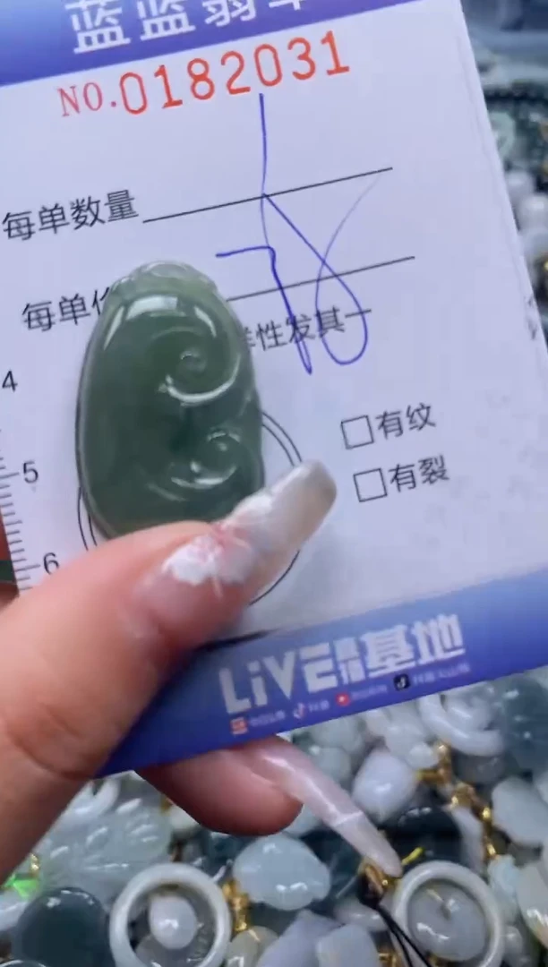 【闪购商品】翡翠颈饰未镶嵌闪购0182031