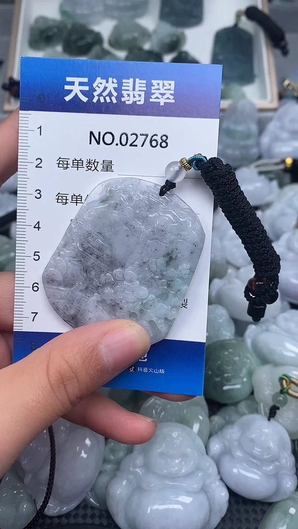 颈饰未镶嵌翡翠纯天然A货翡翠2768