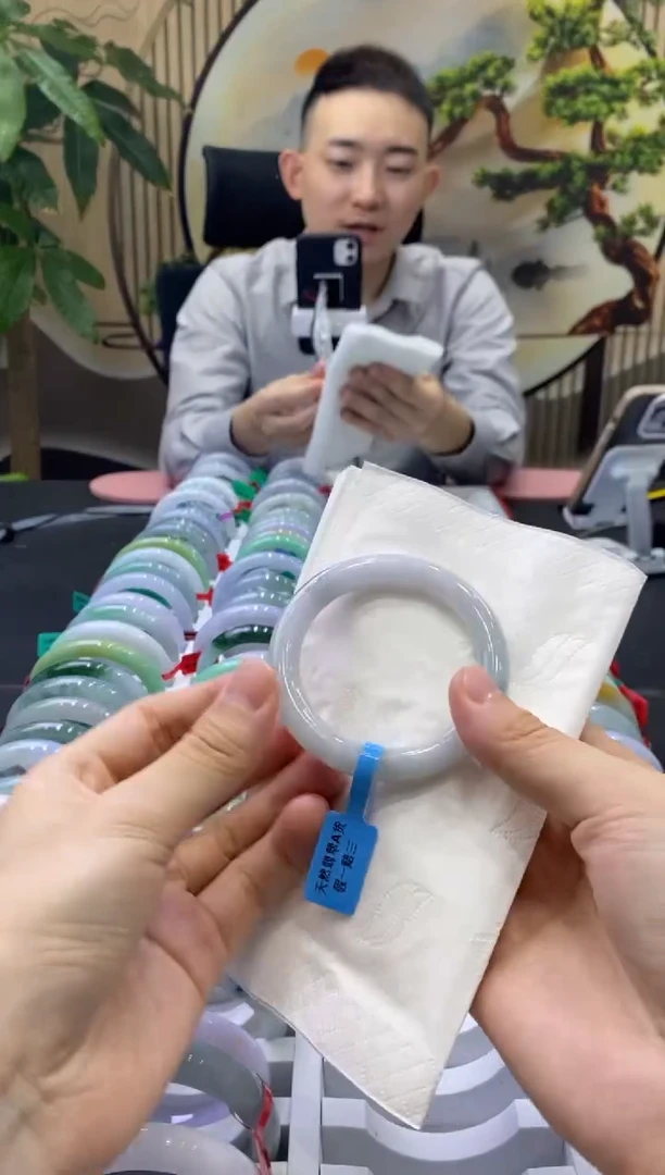 未镶嵌手镯翡翠9396