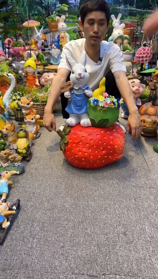 无花朵花园庭院摆件&002&