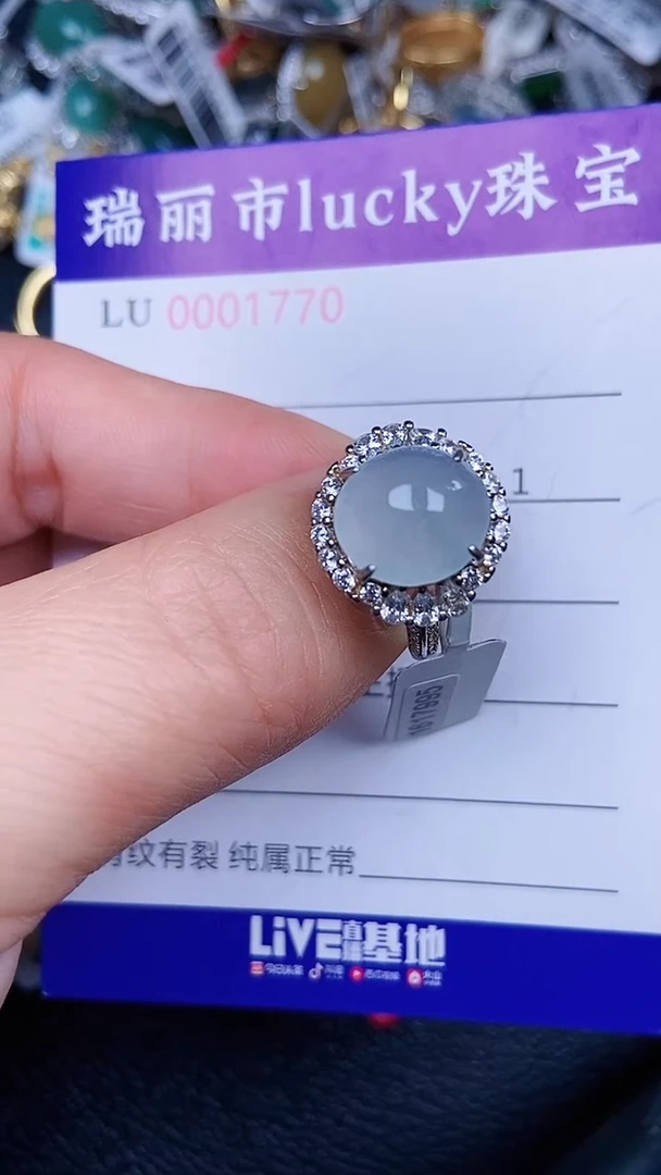 颈饰银S925镶嵌翡翠1770