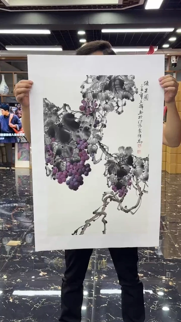 国画国画绘画山水花鸟