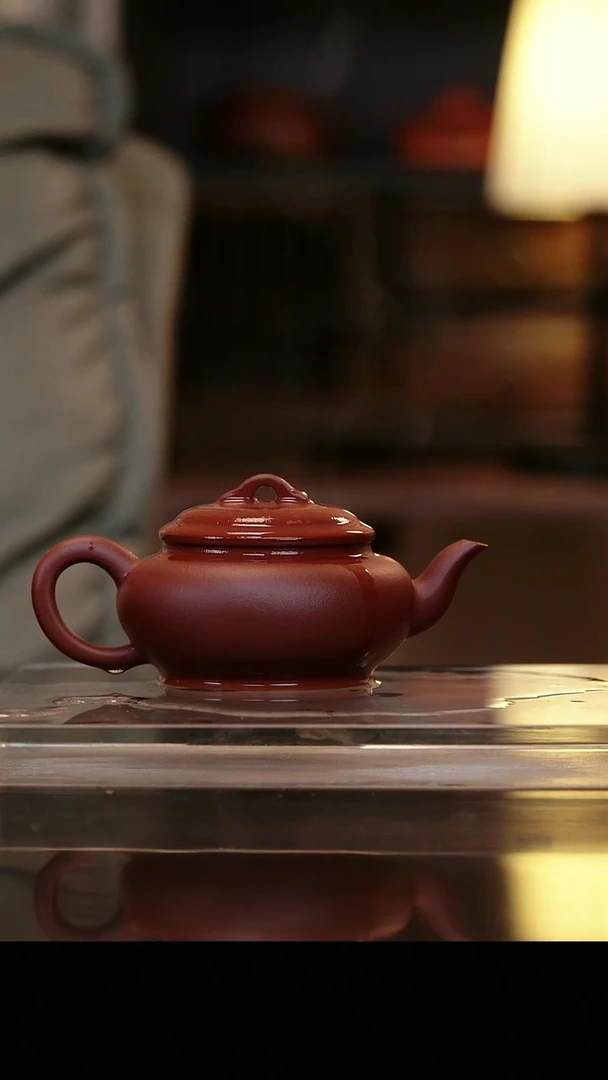 茶壶紫砂生砂朱泥云桥-150cc