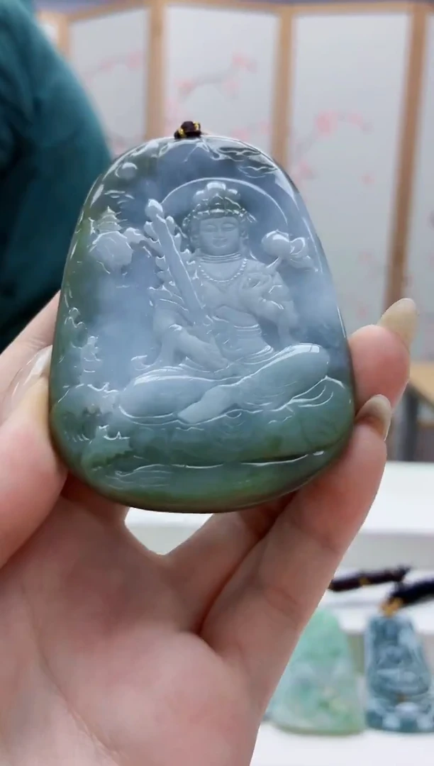 未镶嵌定制翡翠5175jw-毛货挂件19