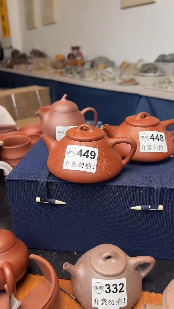 茶壶紫砂k****k微瑕449红降坡子冶刻绘200cc99