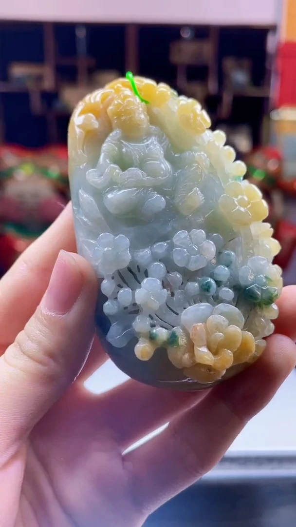 【闪购商品】翡翠吊坠(不含链)未镶嵌E94